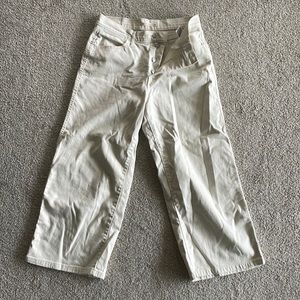 Levi’s Cropped wide leg jeans